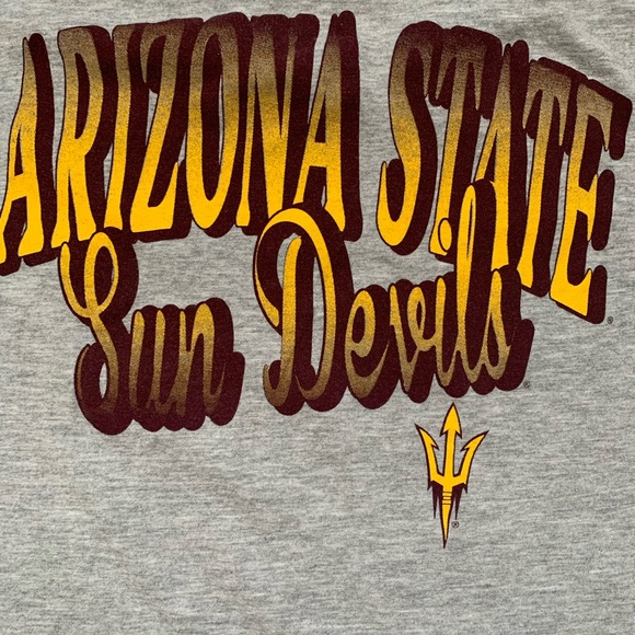 SALE!🛍️ Arizona State University Sun Devils ASU Baseball Shirt Long Sleeve L - Picture 5 of 5